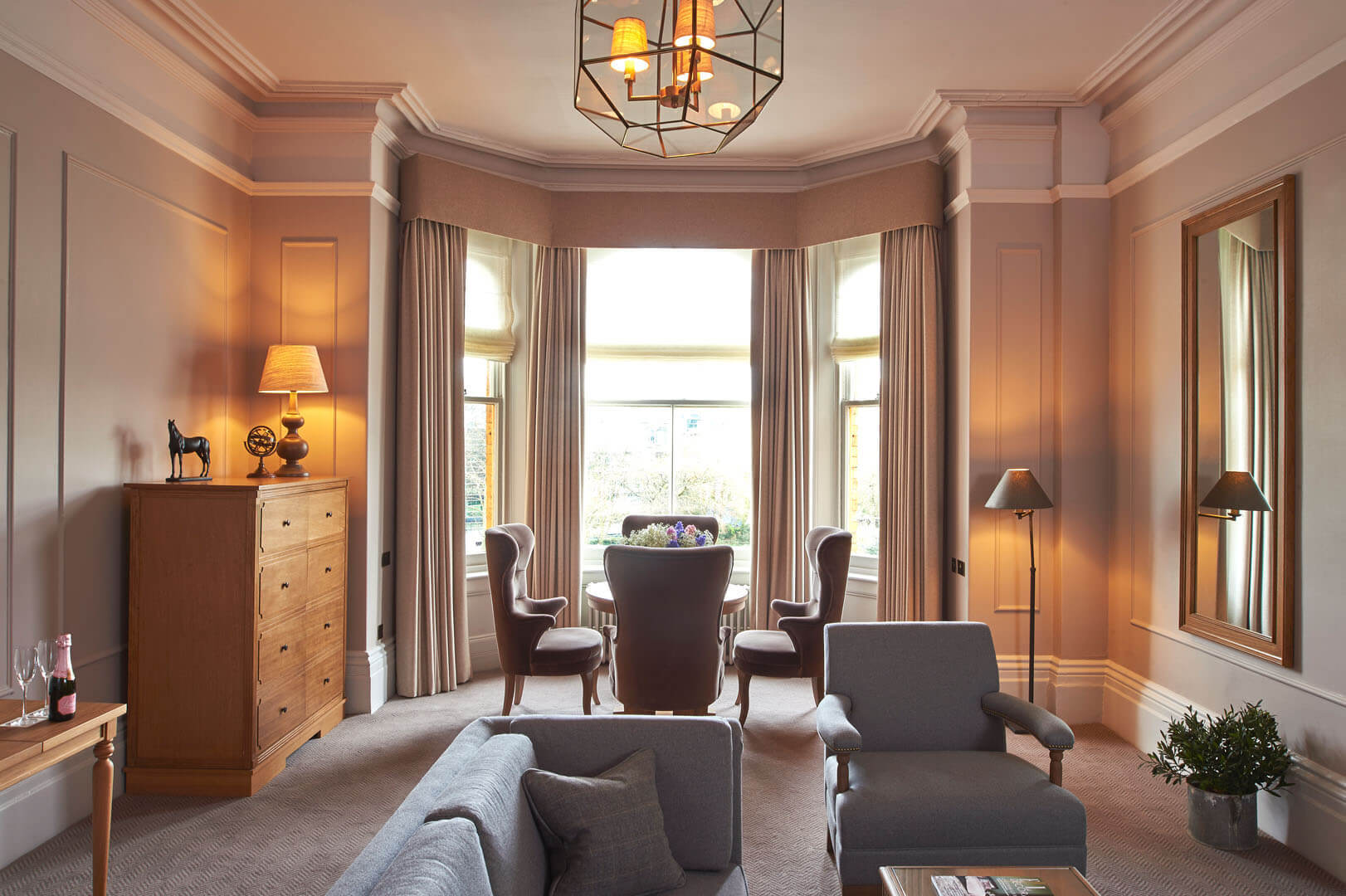 Interior style by the London designers Goddard Littlefair as seen in the Principal Hotel in York, England. Photograph: Pat Hansen