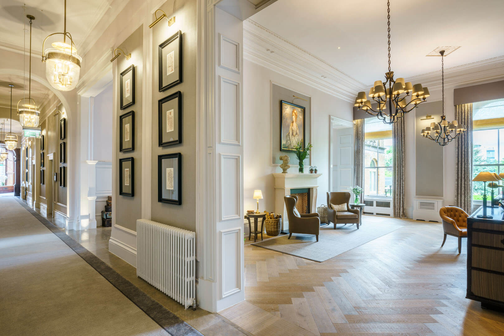 Interior style by the London designers Goddard Littlefair as seen in the Principal Hotel in York, England. Photograph: Pat Hansen