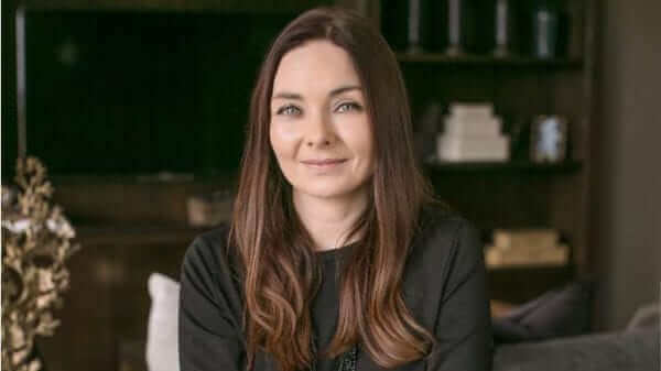 Interior Designer Sara Cosgrove who designed the luxury Duplex Townhouses and new show apartment